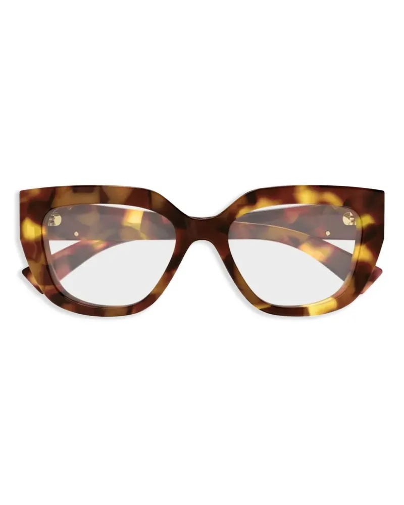Gucci Brille mit GG - Braun Braun