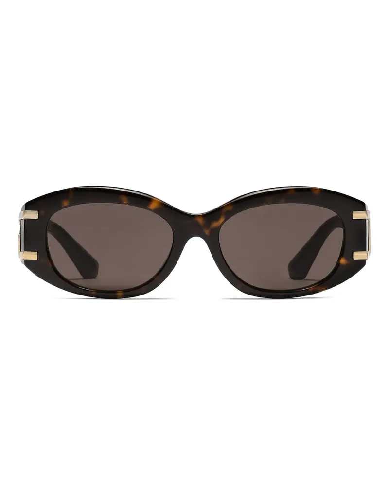 Dolce & Gabbana DG Griffe Sonnenbrille - Braun Braun