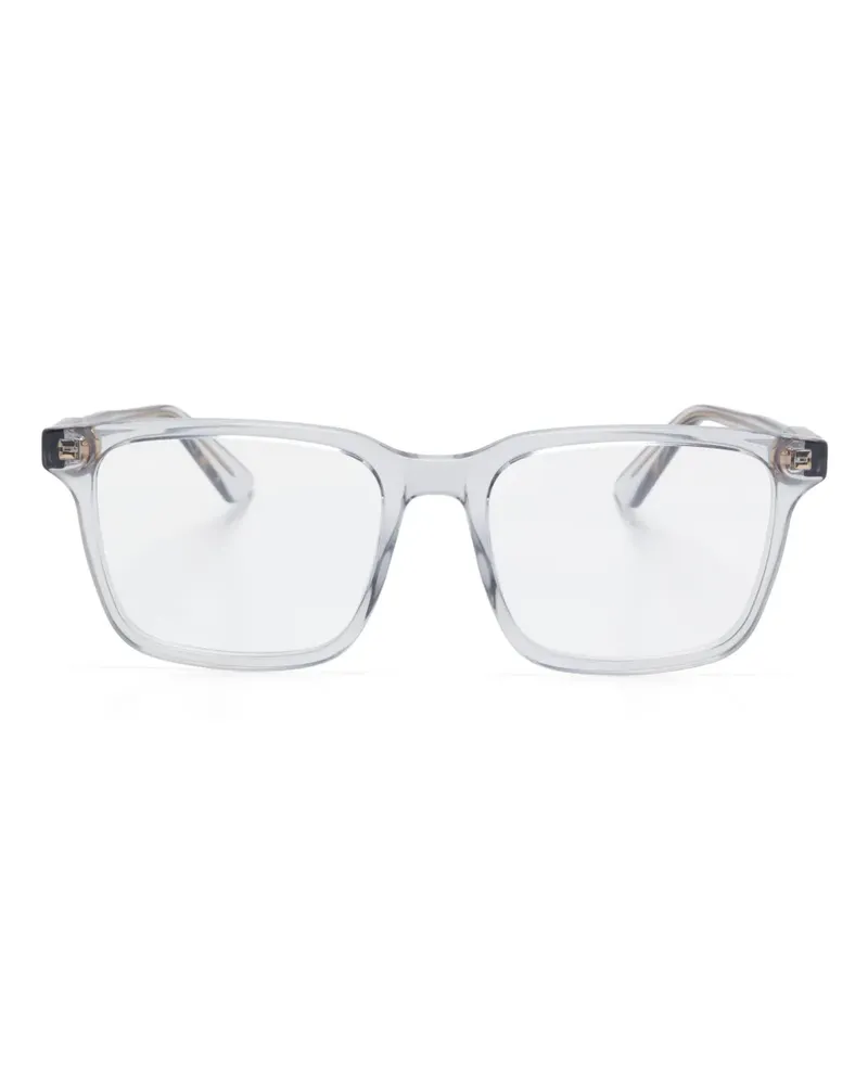 Gucci Sonnenbrille mit transparentem Gestell - Blau Blau
