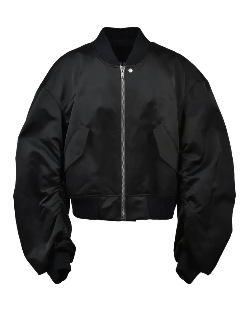 Rick Owens Secchia Flight jacket - Schwarz Schwarz