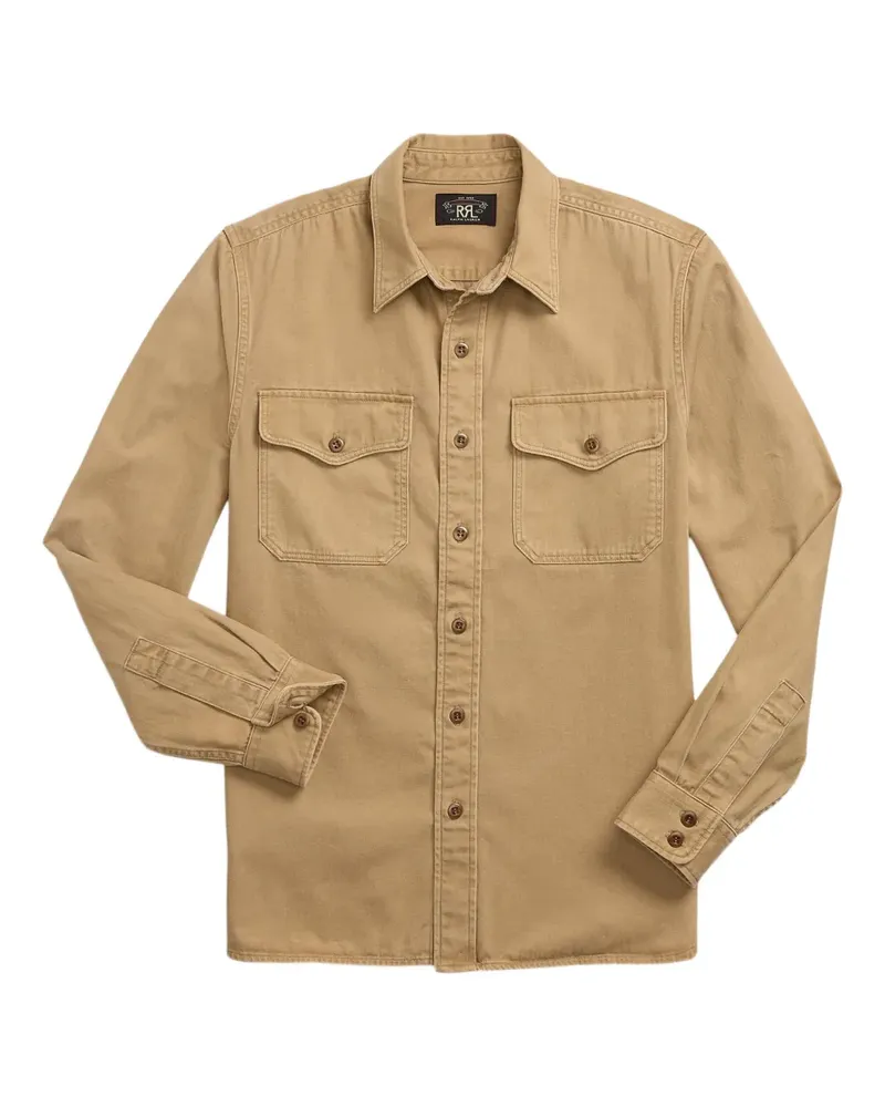 Ralph Lauren Hemd im Utility-Look - Nude Nude