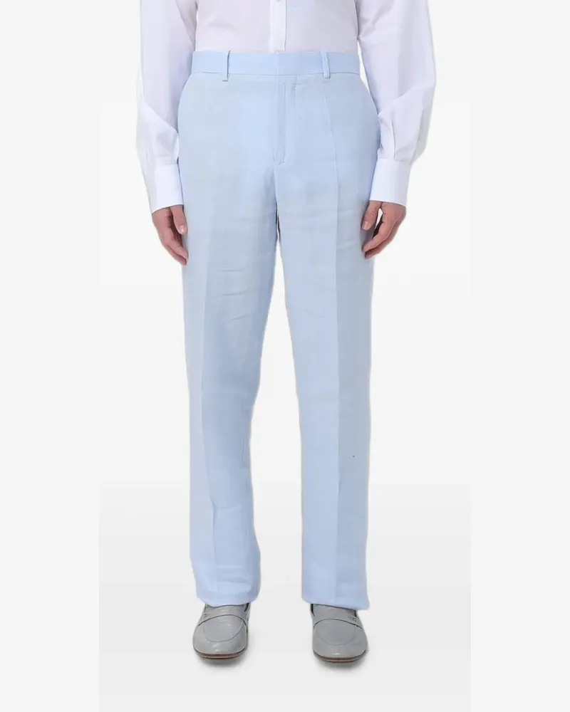 AGNONA Klassische Hose mit Bügelfalten - Blau Blau