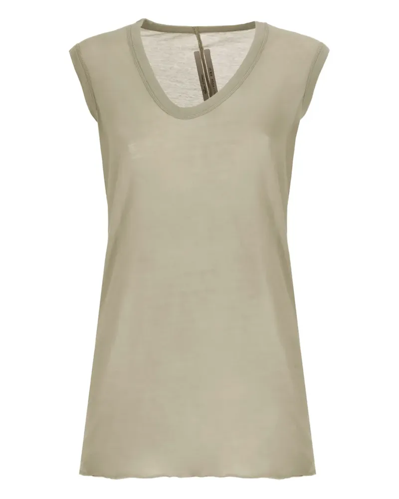 Rick Owens Trägershirt aus Bio-Baumwolle - Nude Nude