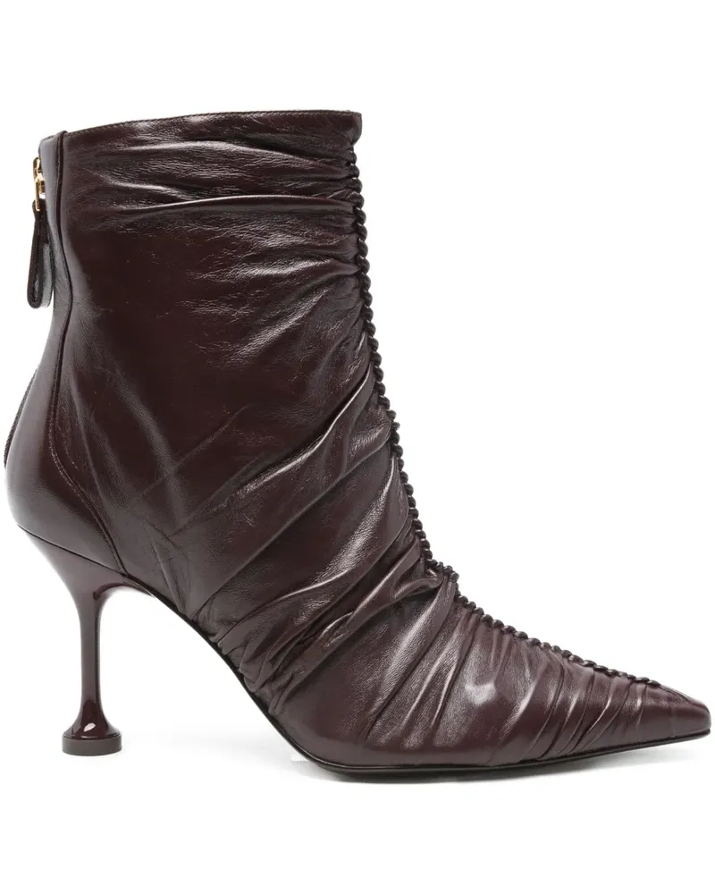 Alexandre Birman Dannia Stiefel 85mm - Rot Rot