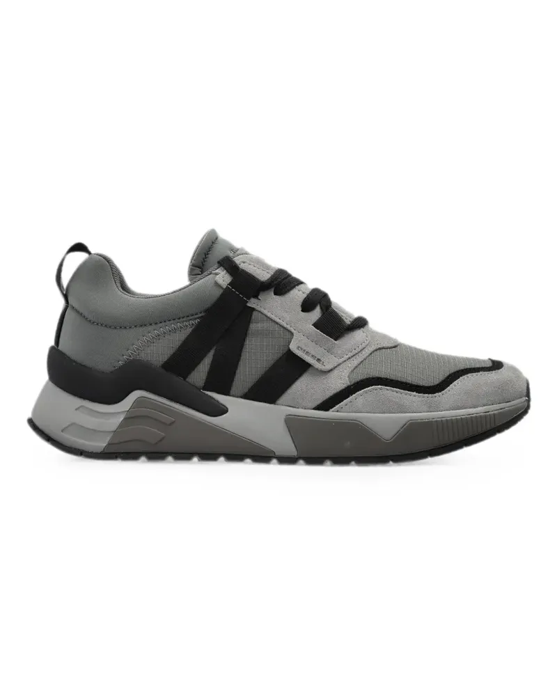 Diesel S-Brentha Sneakers mit Einsätzen - Grau Grau