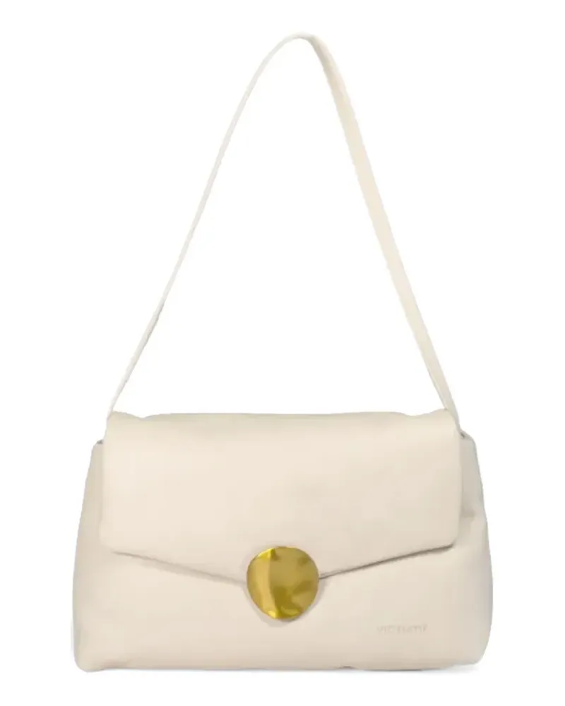 Vic Matié Dafne Clutch mit Klappe - Weiß Weiß