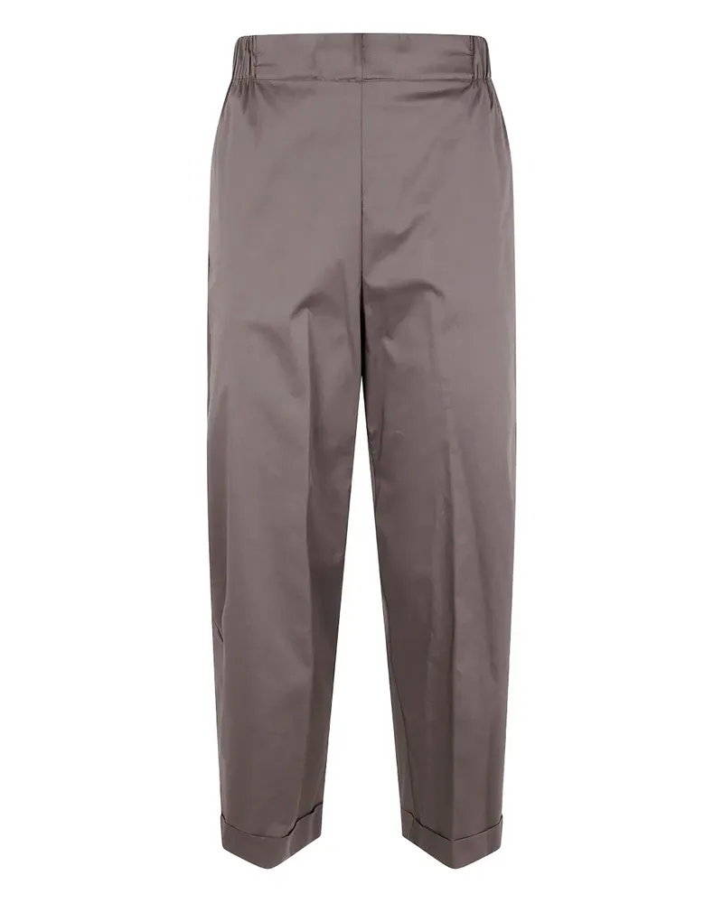 Liviana Conti Hose mit elastischem Bund - Braun Braun
