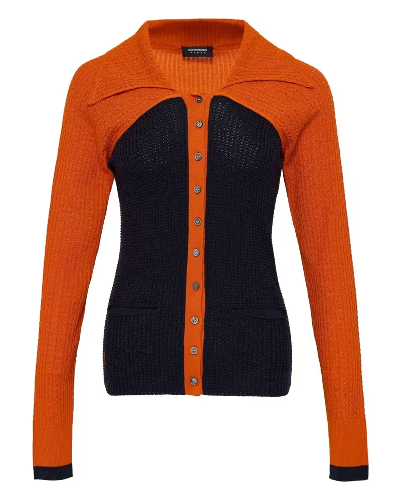 KIKO KOSTADINOV Rover Cardigan mit Einsätzen - Rot Rot