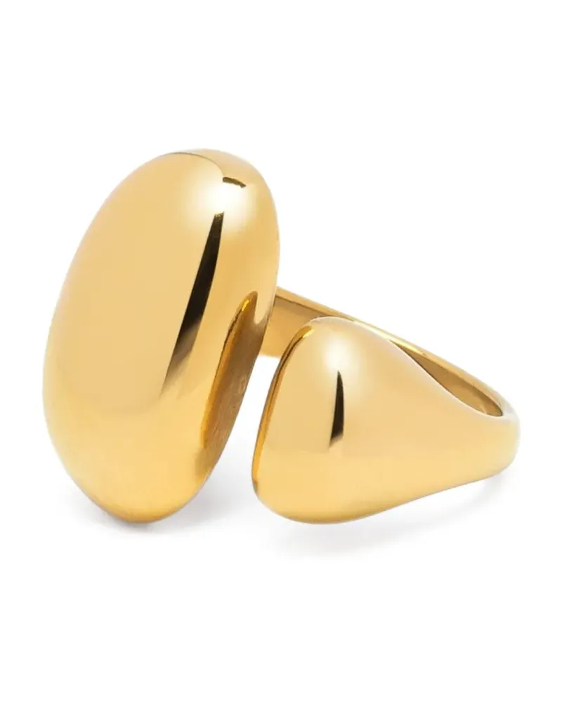 Nialaya Ring mit ovaler Form - Gold Gold