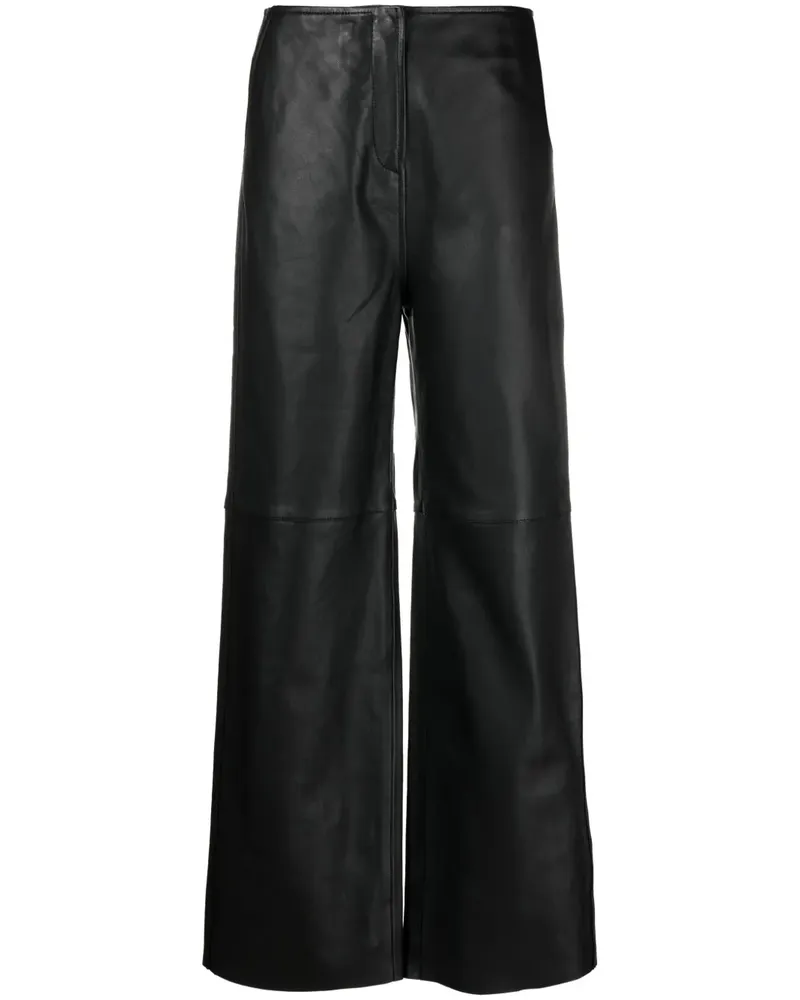 Totême Gerade Tirago Hose - Schwarz Schwarz