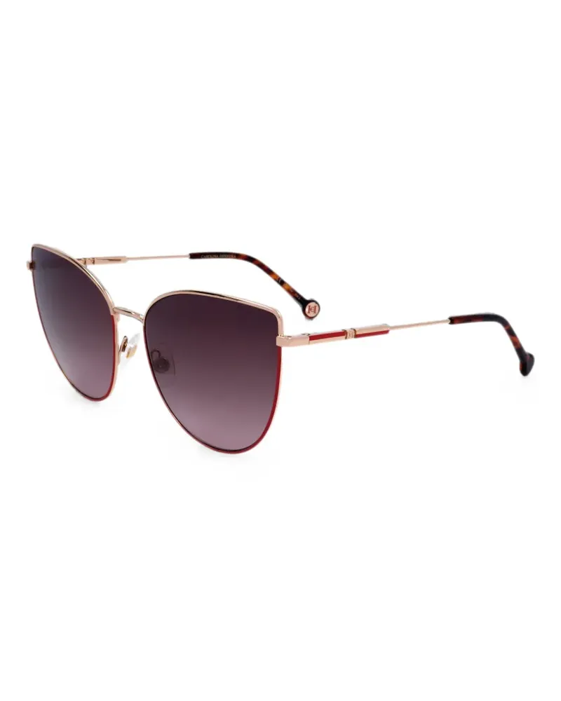 Carolina Herrera New York Brille mit Farbverlauf - Gold Gold
