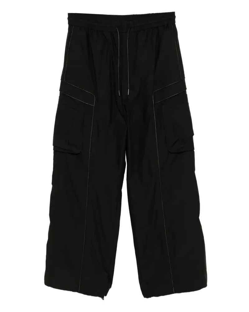 JUUN.J Klassische Cargohose - Schwarz Schwarz