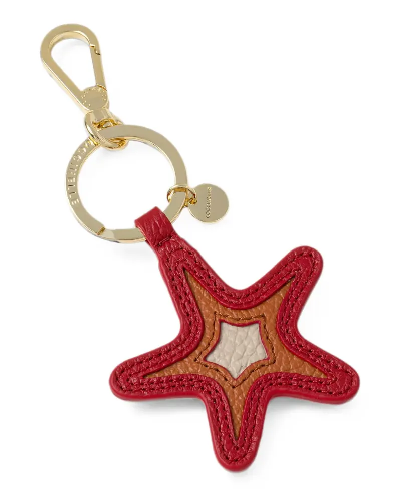 Coccinelle Shell marine-star keyring - Rot Rot