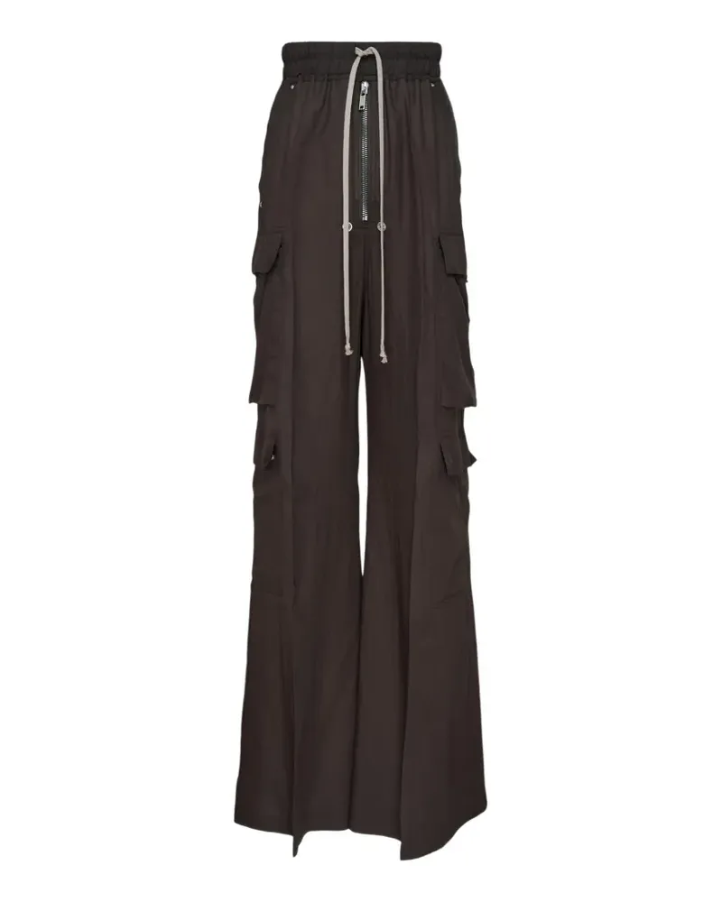 Rick Owens Cargobelas drawstring cargo pants - Braun Braun