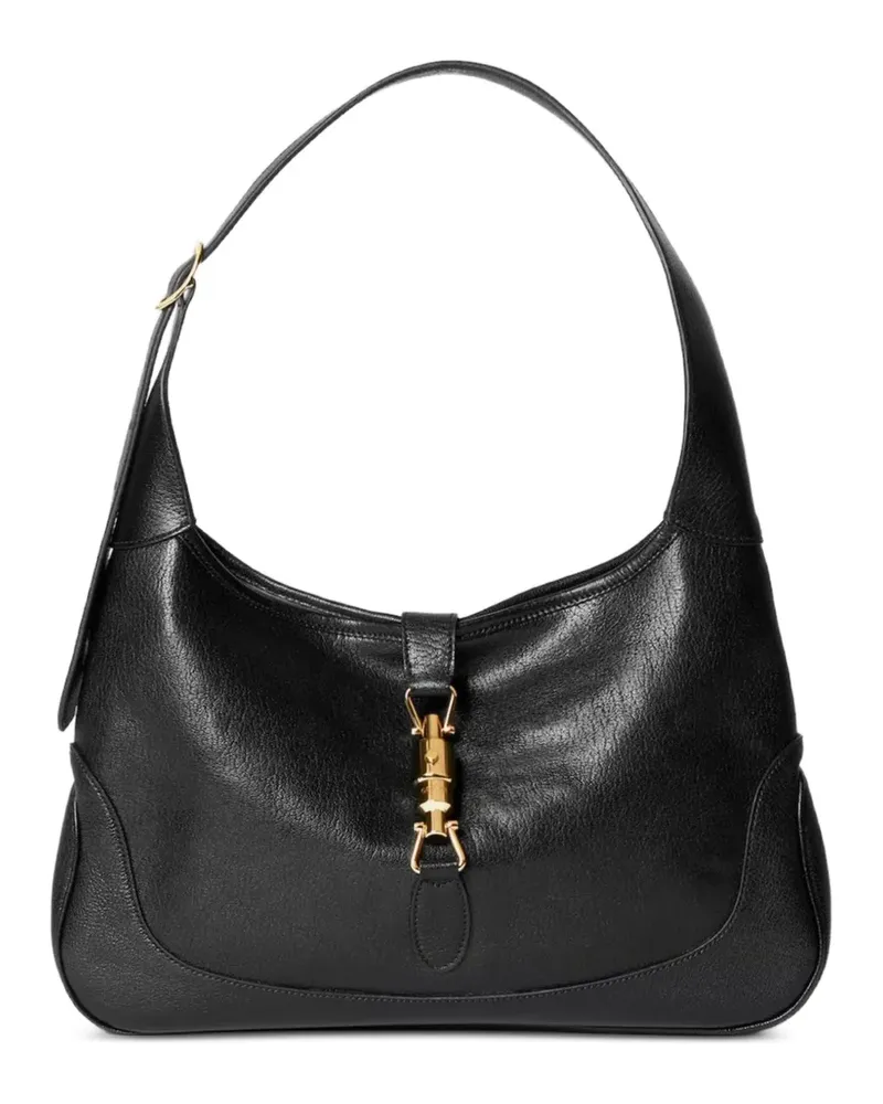Gucci Mittelgroße Jackie 1961 Schultertasche - Schwarz Schwarz