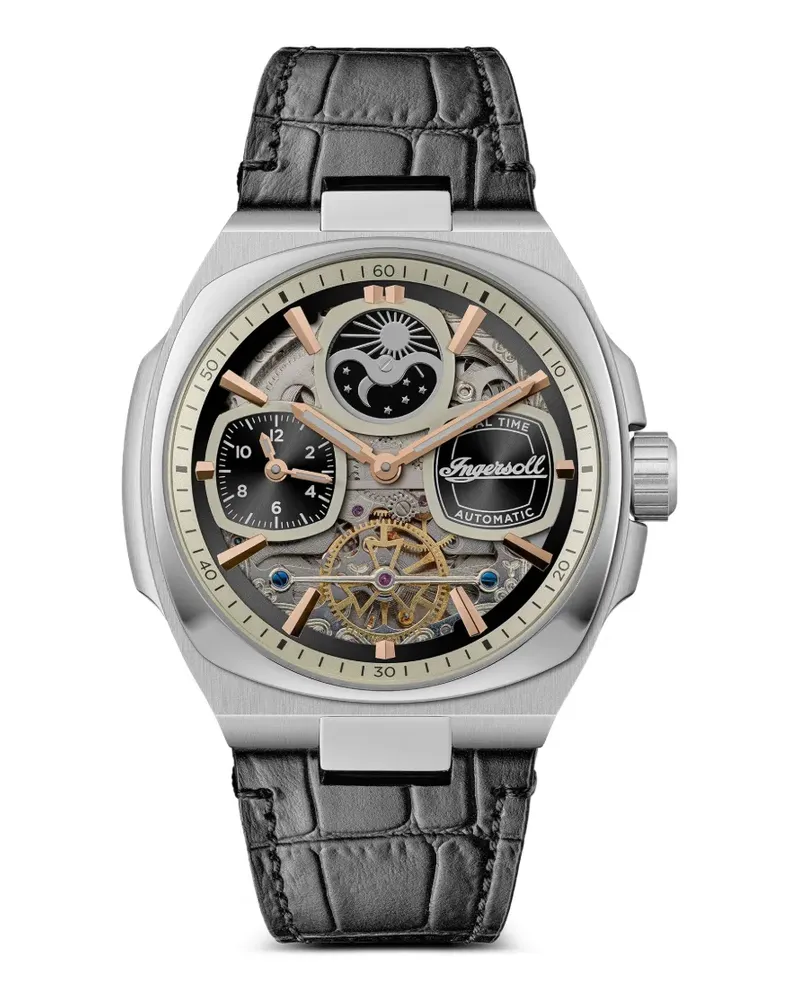 Ingersoll The Spirit Skeleton Armbanduhr 46mm - Schwarz Schwarz