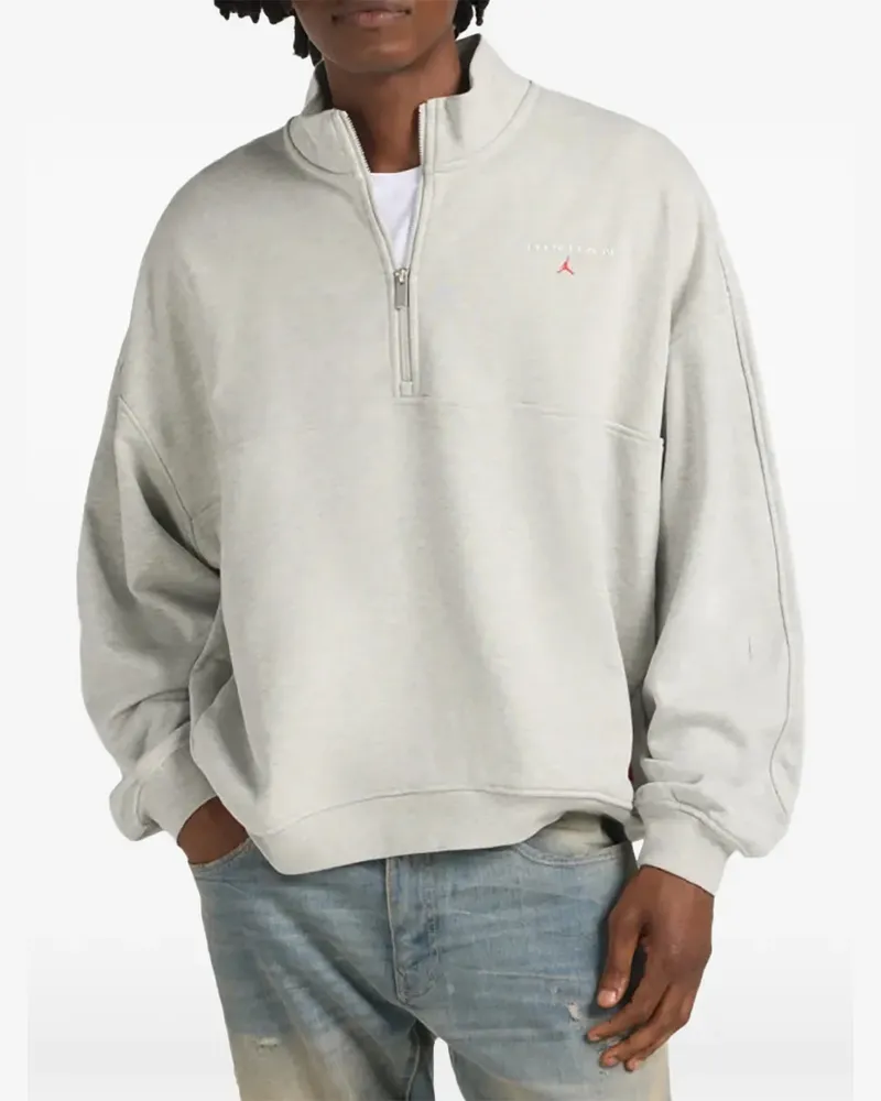 Jordan Flight Fleece quarter-zip sweatshirt - Grau Grau