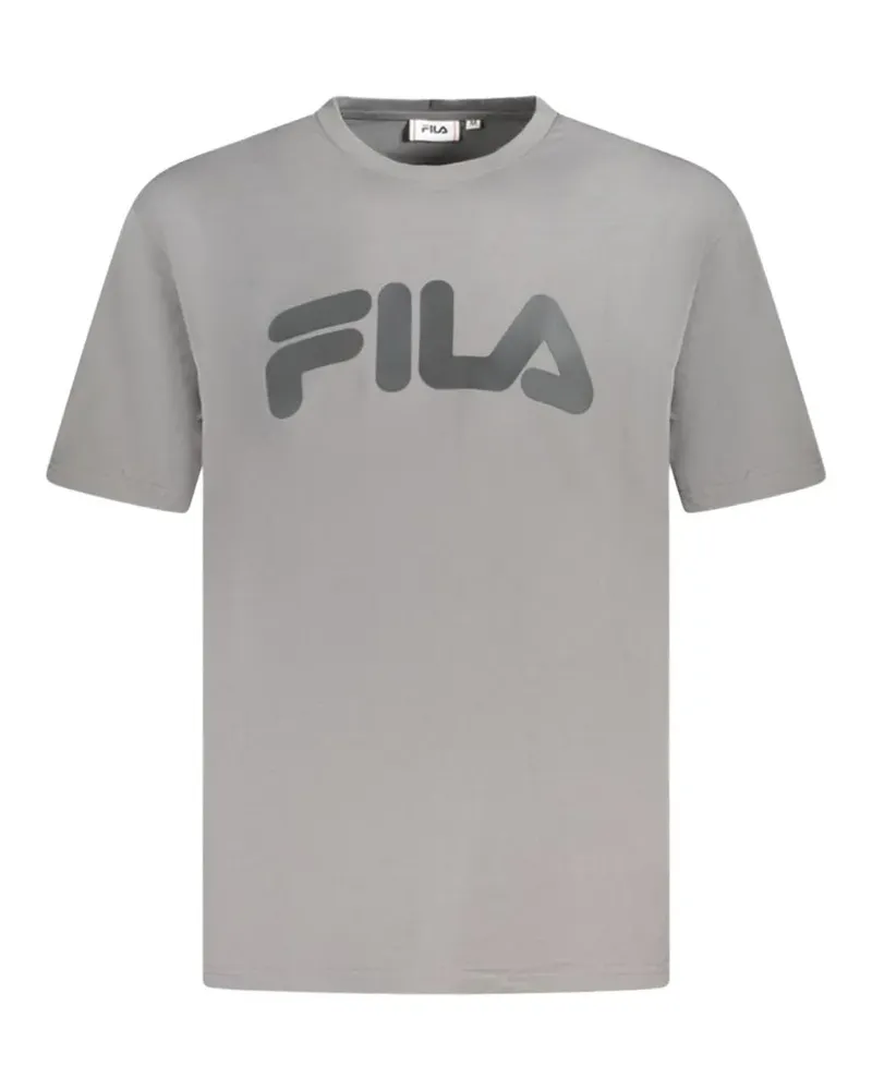 Fila T-Shirt mit Logo-Print - Grau Grau
