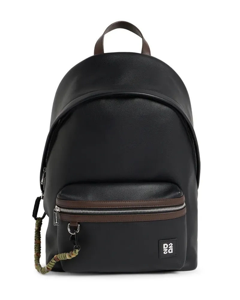 Dsquared2 D2 Upside Down Rucksack - Schwarz Schwarz