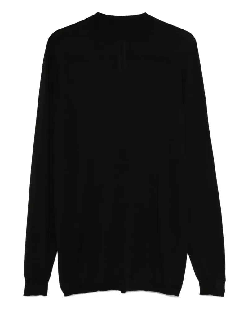 Rick Owens Langarmshirt aus Wolle - Schwarz Schwarz