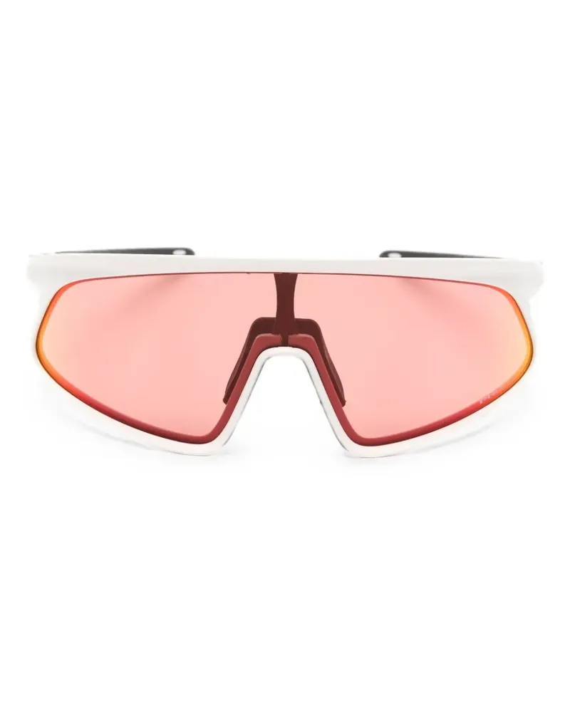 Oakley Sonnenbrille mit geometrischem Gestell - Weiß Weiß