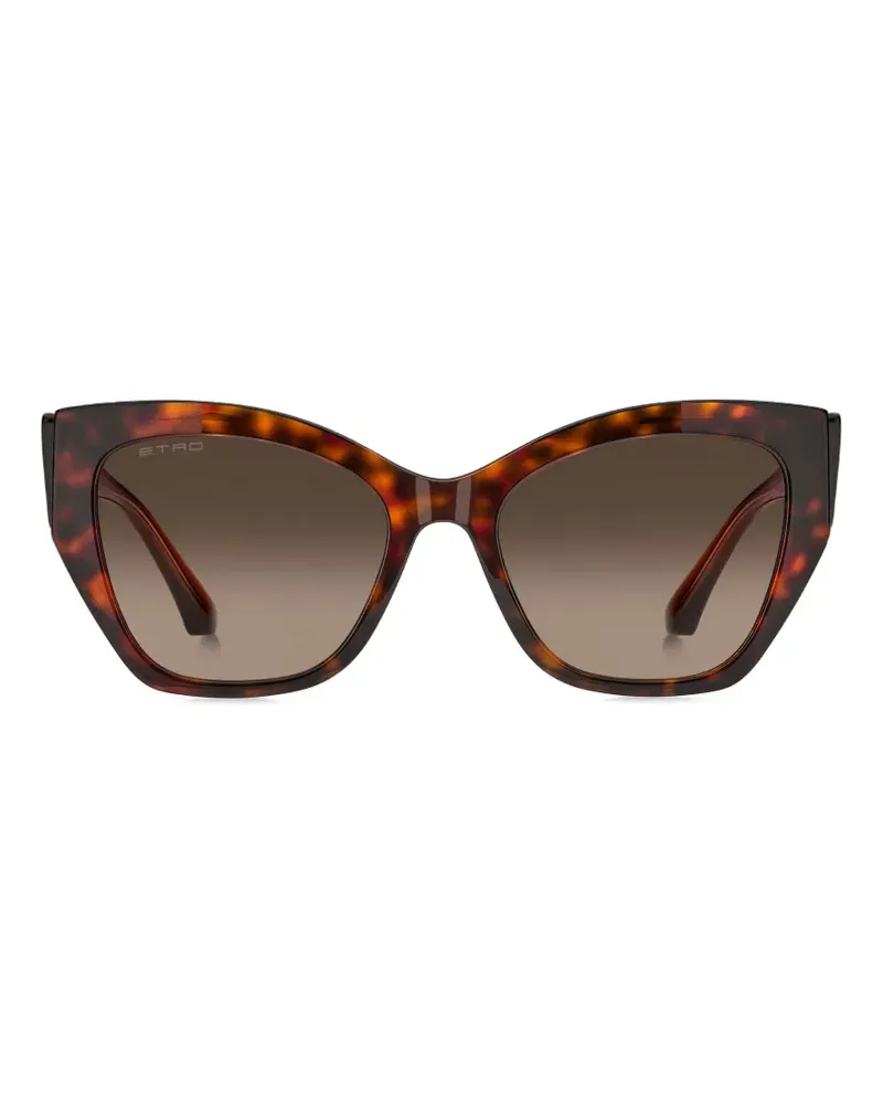 Etro Tailoring Sonnenbrille - Braun Braun