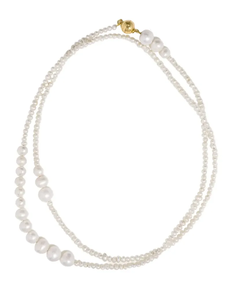 Completedworks Halskette mit Perlen - Gold Gold