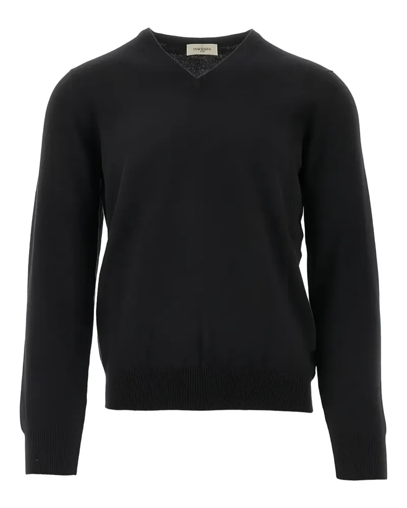 PIACENZA 1733 V-neck sweater - Schwarz Schwarz