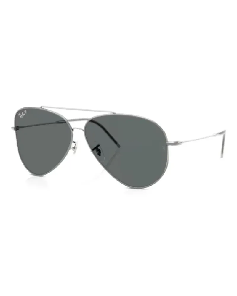 Ray Ban Aviator Reverse sunglasses - Silber Silber