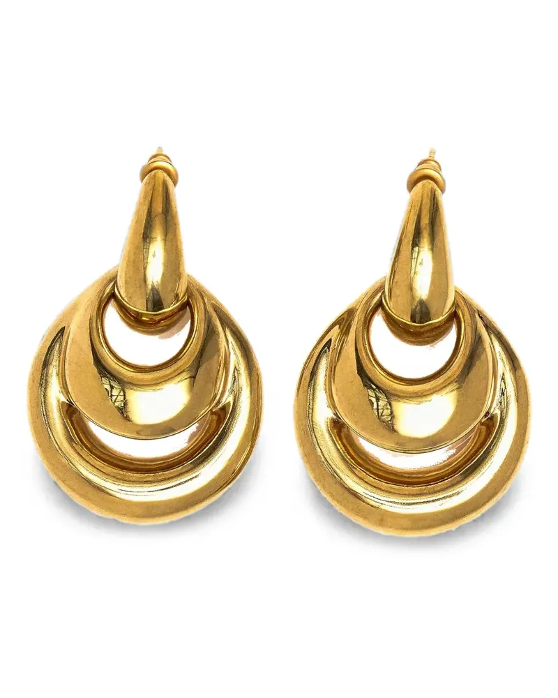 PANCONESI Blow Up drop earrings - Gold Gold