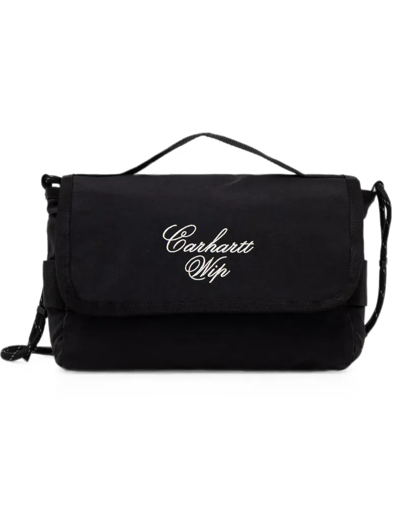 Carhartt WIP Gürteltasche mit Logo-Stickerei - Schwarz Schwarz