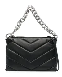 Rebecca Minkoff Matelassé-Tasche Schwarz