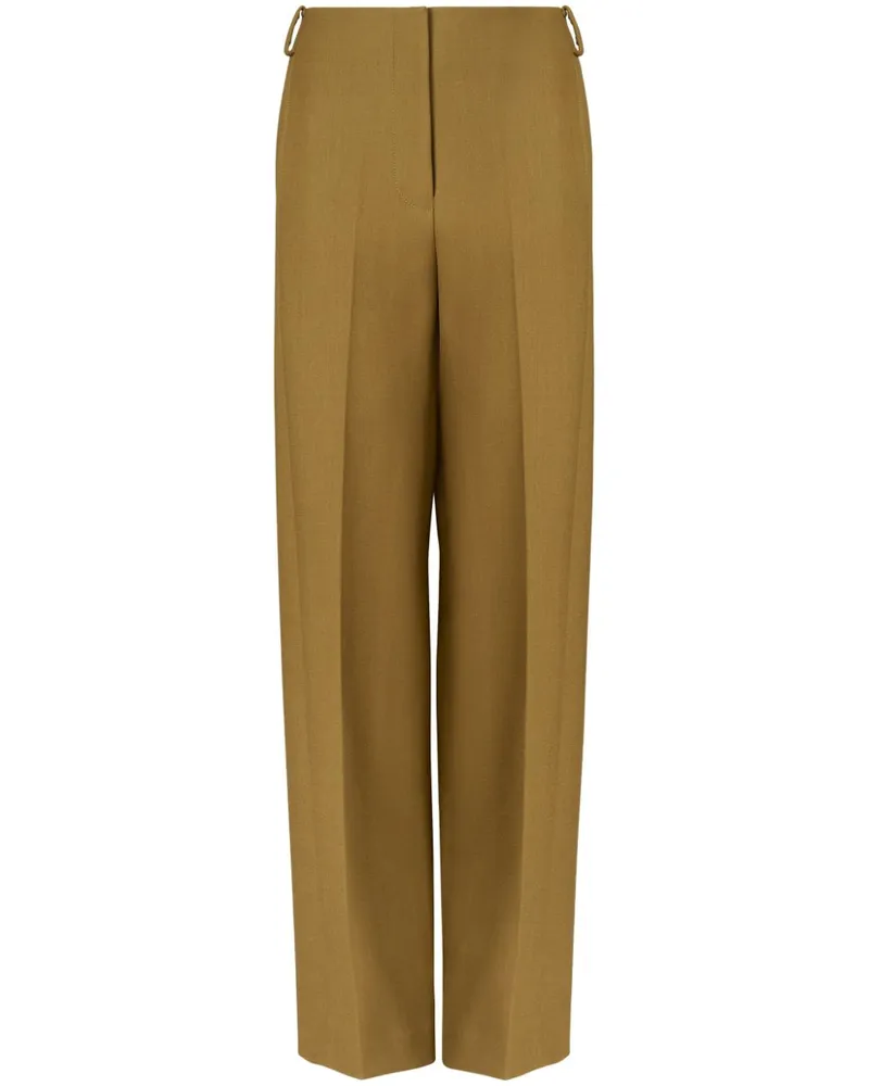 Tory Burch Elegante Hose mit Bügelfalten - Grün Grün