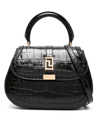 Versace Greca Goddess Mini-Tasche Schwarz