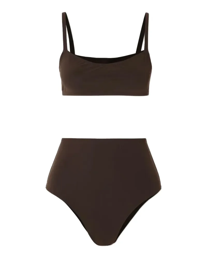 LIDO Undici high-waisted bikini - Braun Braun