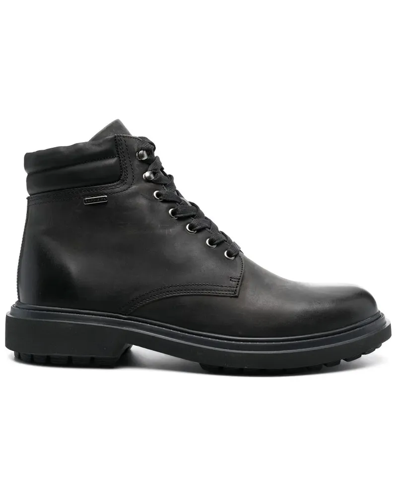 Geox Faloria ABX Schnürstiefel - Schwarz Schwarz