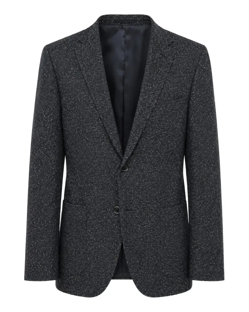 Corneliani sinle-breasted blazer - Blau Blau