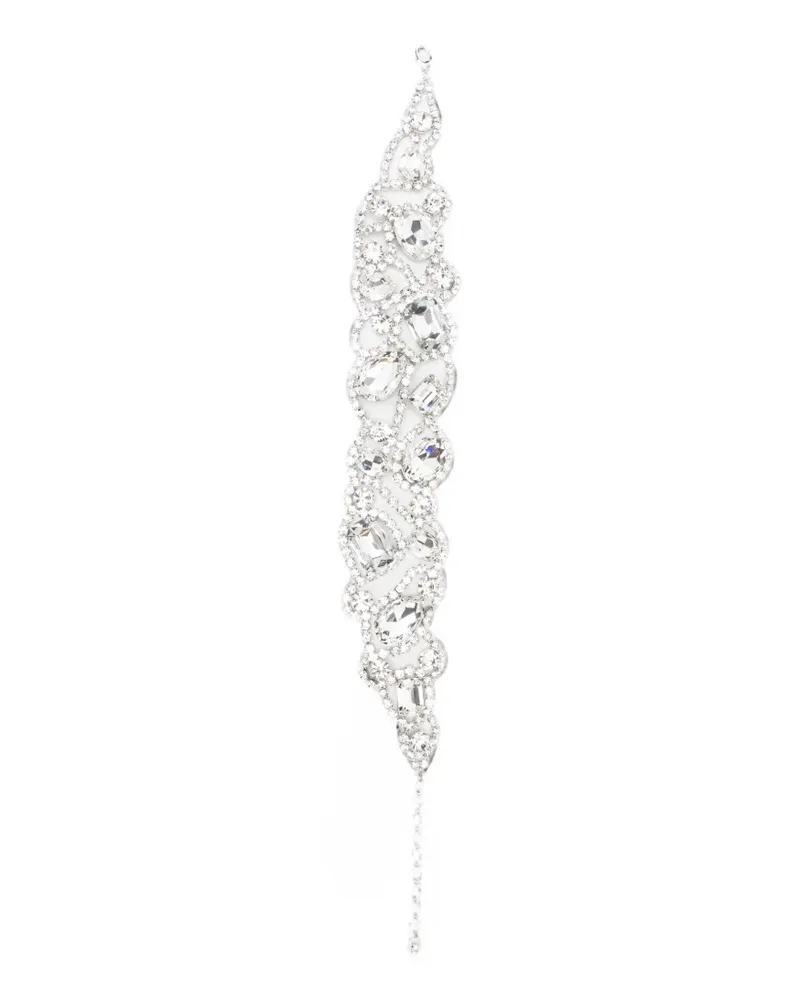Magda Butrym crystal-embellished choker necklace - Silber Silber