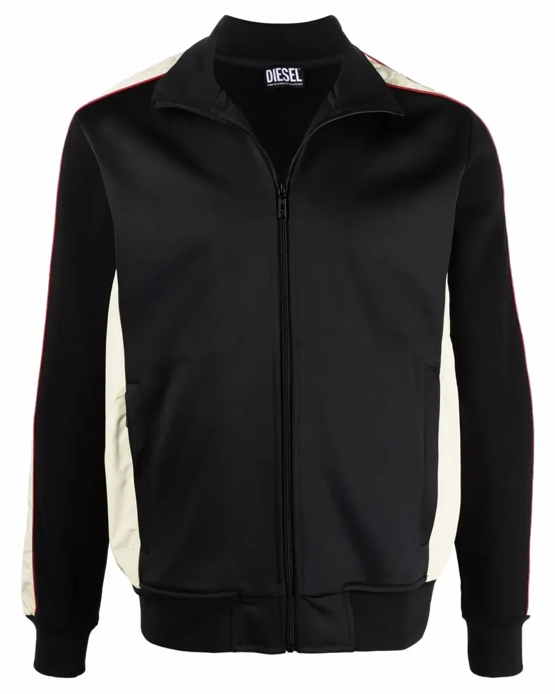 Diesel S-Blocker Bomberjacke - Schwarz Schwarz