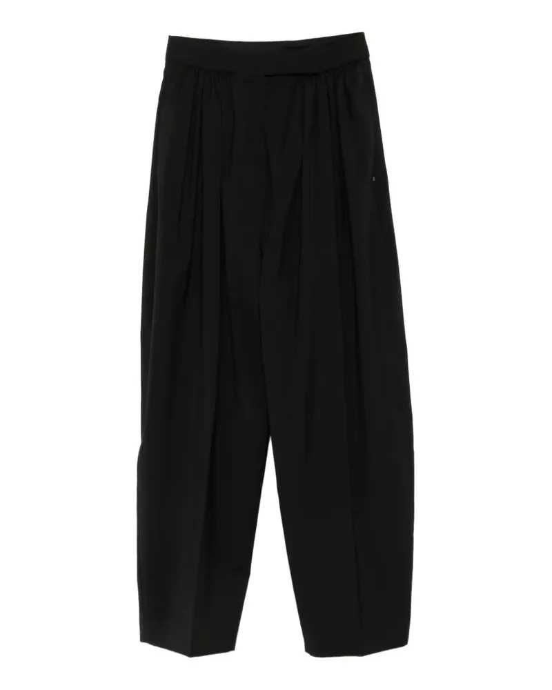 SPORTMAX Spazzorro Hose mit Falten - Schwarz Schwarz