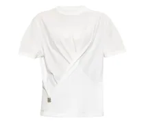 cross-over cotton T-shirt