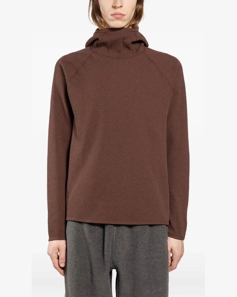 Goldwin WF Light hoodie - Braun Braun