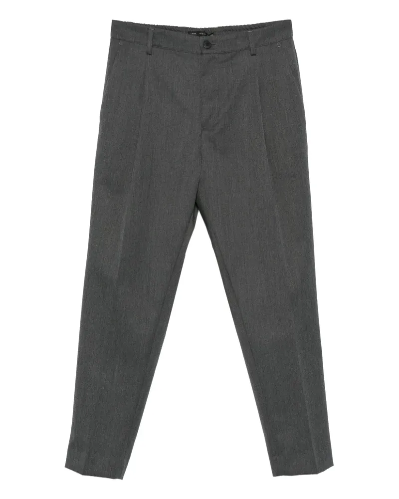 Low Brand Hose mit Falten - Grau Grau