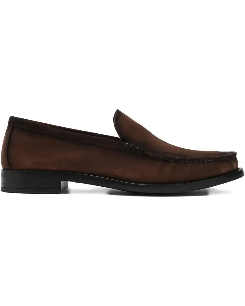 Prada Loafer mit Logo-Detail - Braun Braun