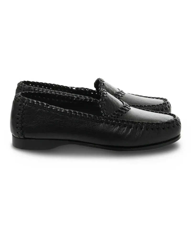 HEREU braided loafers - Schwarz Schwarz