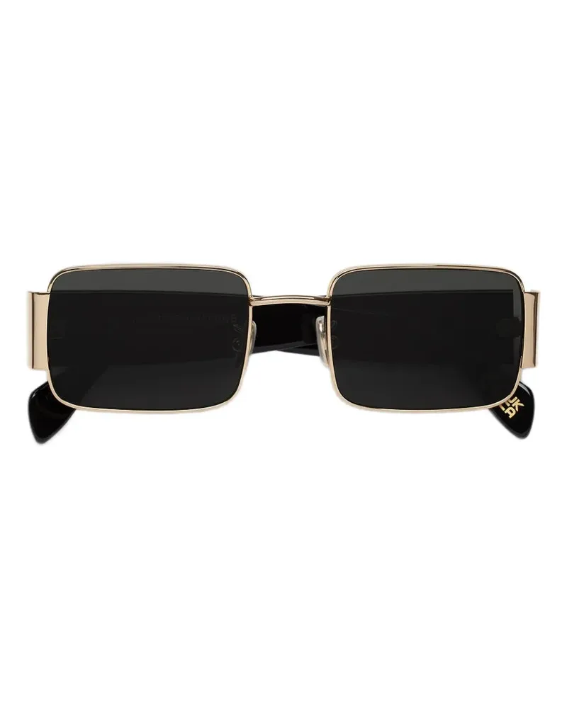 RETROSUPERFUTURE Z Sonnenbrille mit eckigem Gestell - Schwarz Schwarz