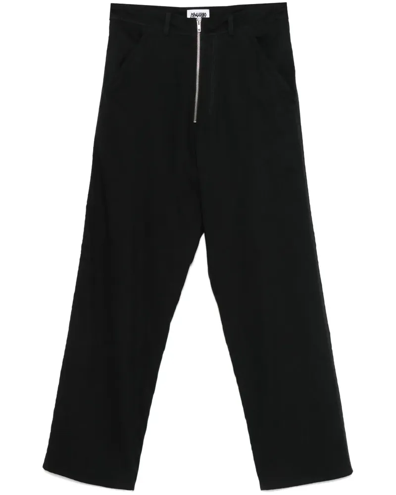 Magliano Gerade Hose mit Reißverschluss - Schwarz Schwarz