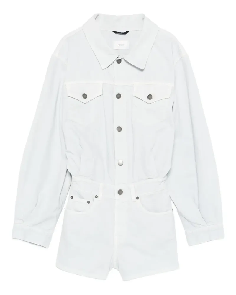 Haikure button-fastening playsuit - Blau Blau