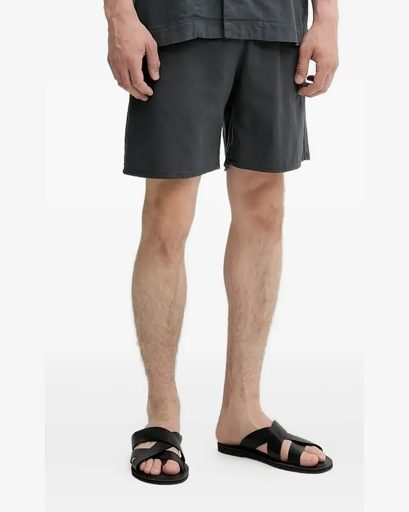 Won Hundred Shorts mit aufgesetzten Taschen - Schwarz Schwarz