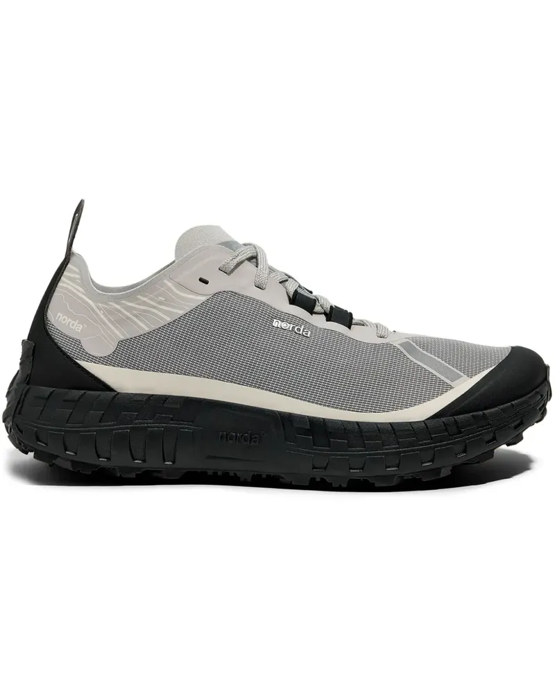 Norda 001A Sneakers mit Mesh-Einsatz - Grau Grau